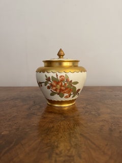 Fantastic quality antique Victorian Royal Worcester lidded potpourri pot