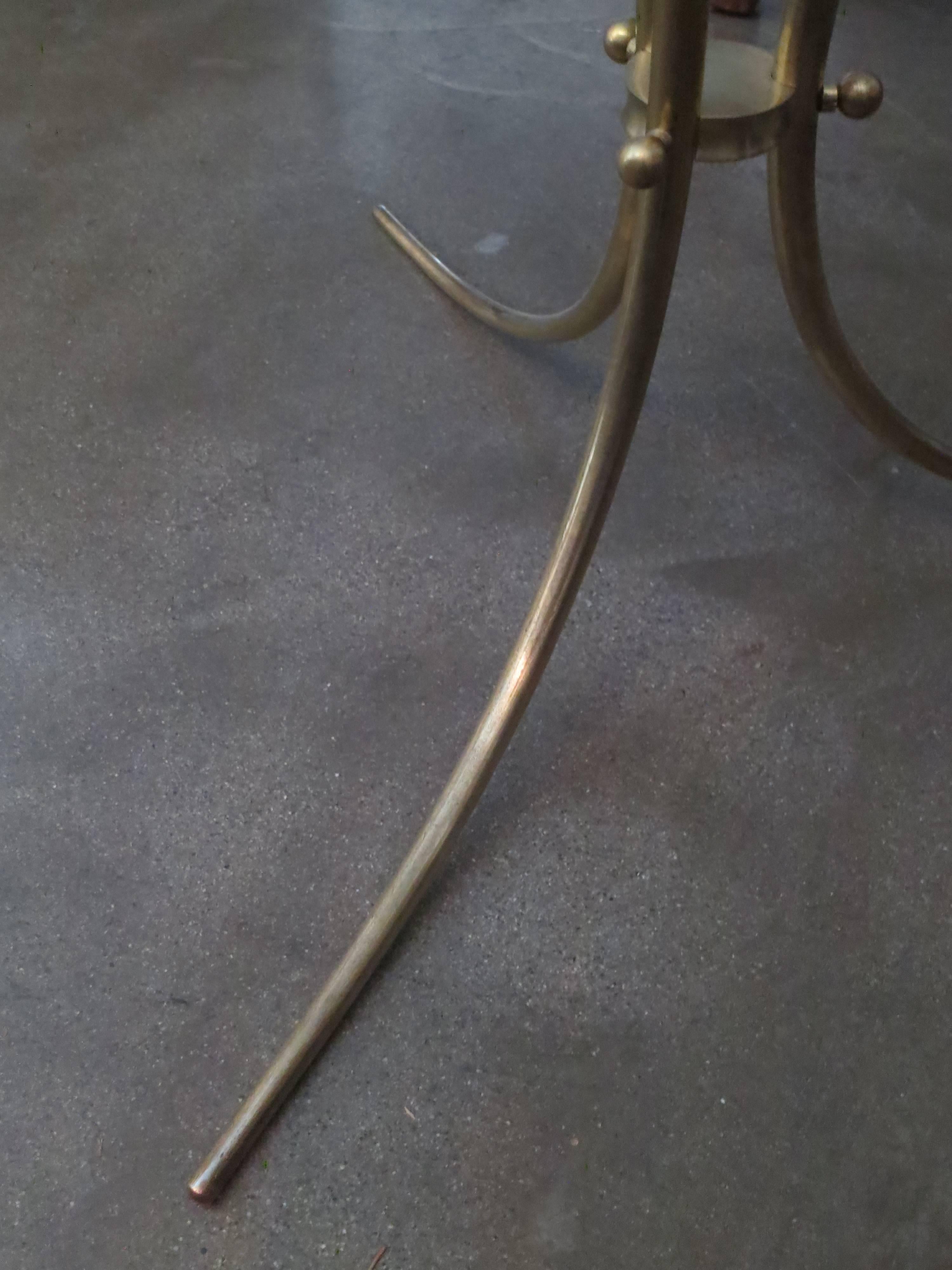 20th Century Brass Side Table