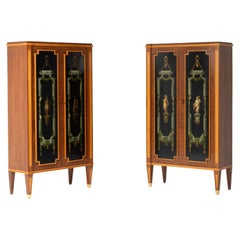 Paire de Cabinets par Henri Lancel
