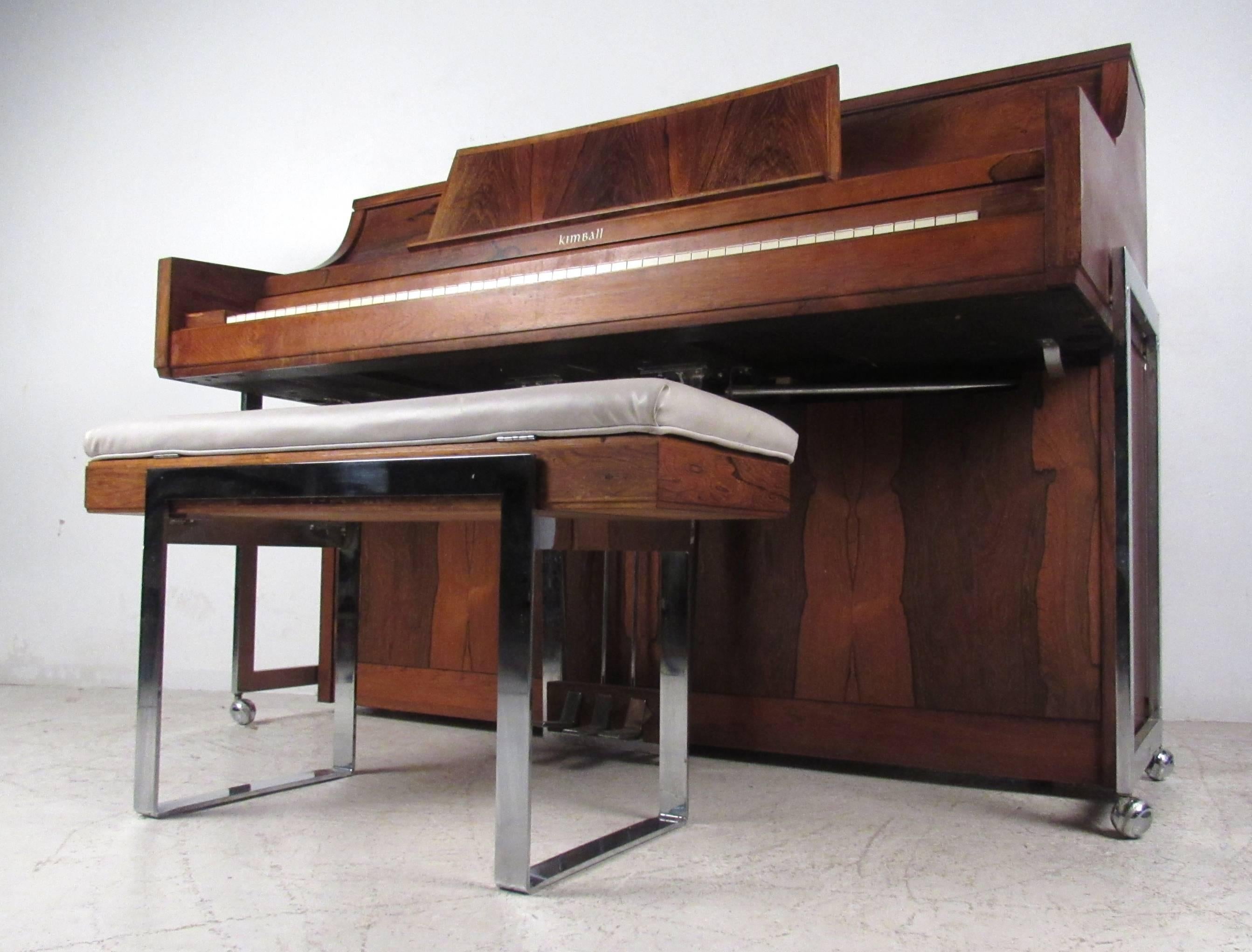 midcentury piano