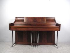 Exquisite Midcentury Rosewood Piano by Kimball