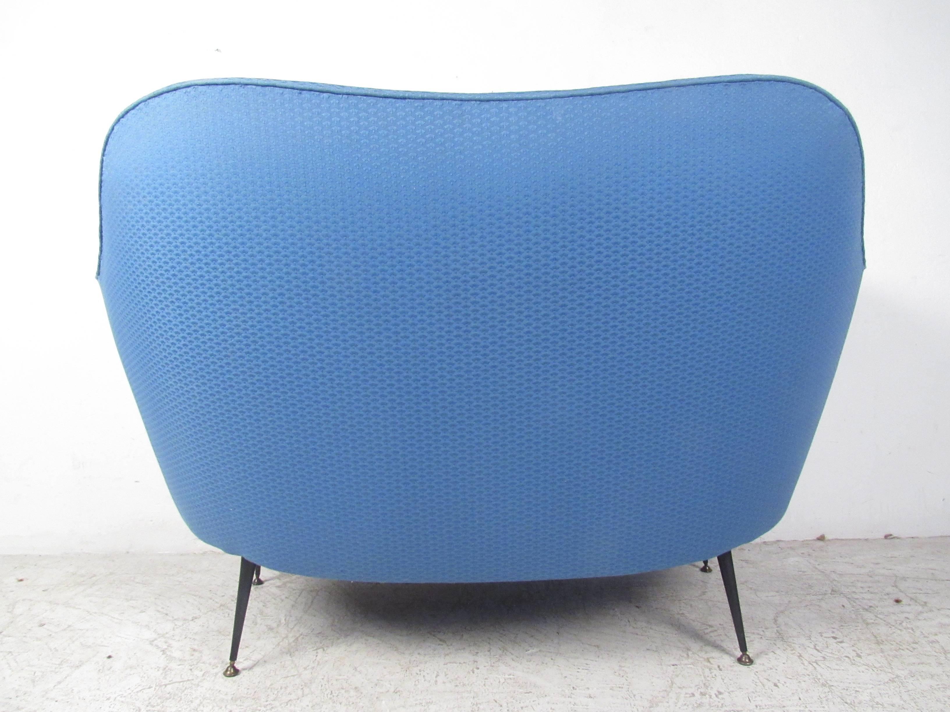 Mid-20th Century Midcentury Loveseat in the Style of Marco Zanuso