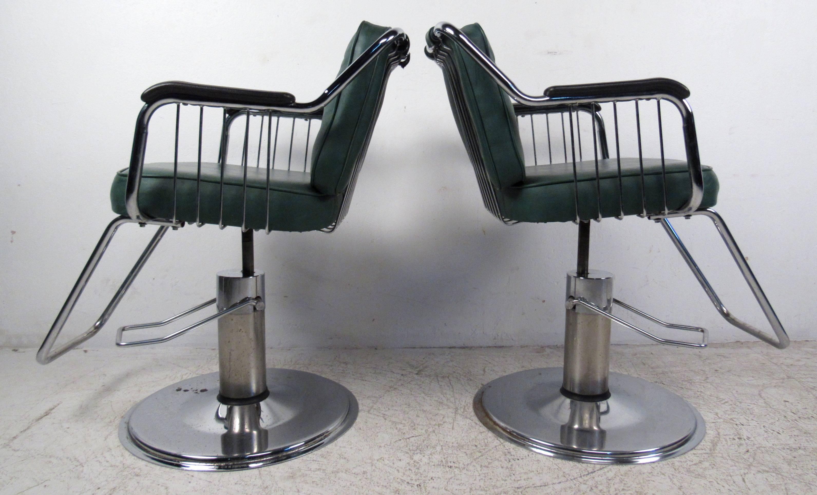 vintage belvedere barber chair
