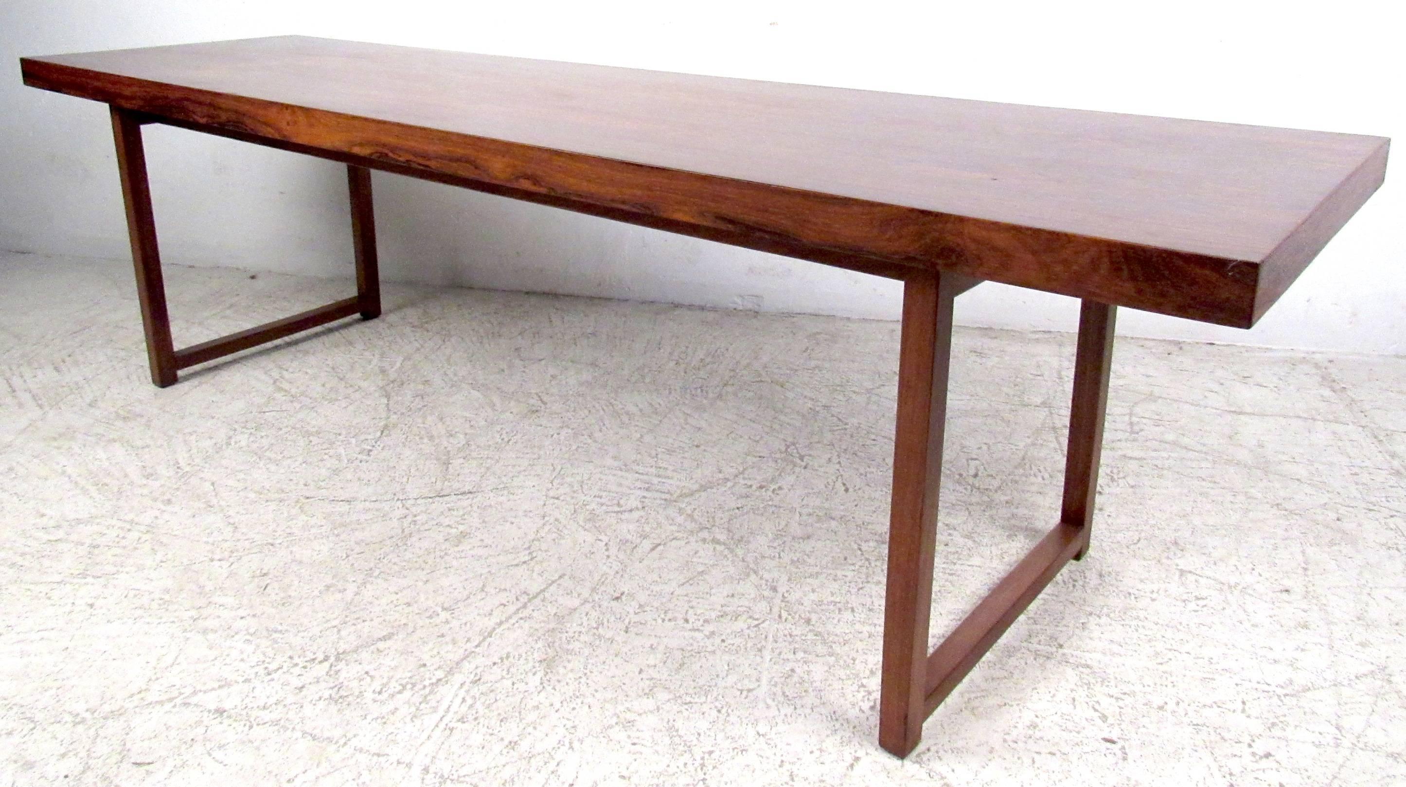 Table basse de Milo Baughman pour Thayer Coggin Bon état - En vente à Brooklyn, NY