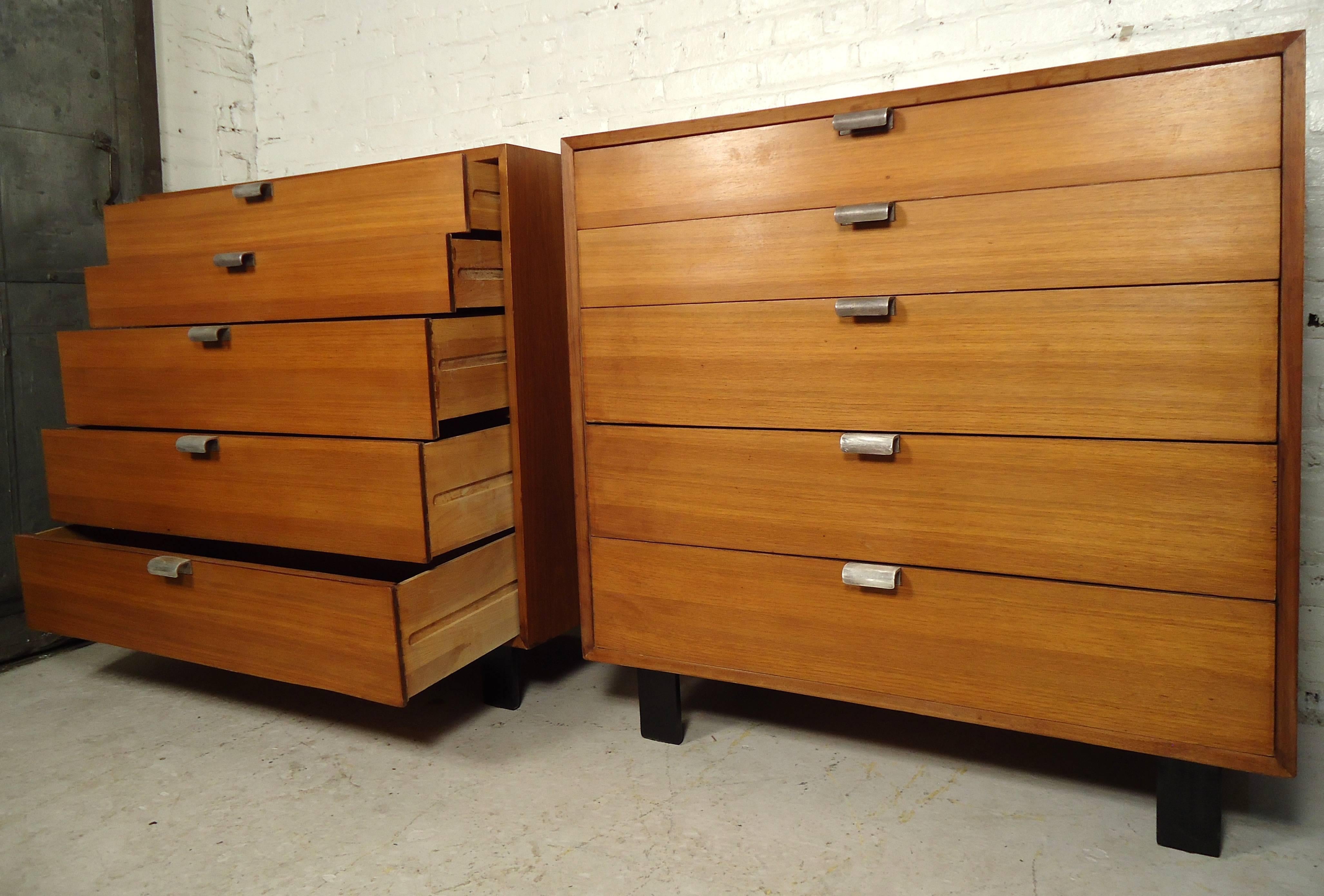Pair of Mid-Century George Nelson Dressers for Herman Miller 2