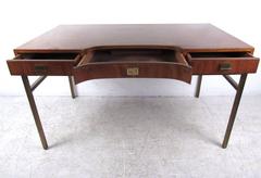Vintage Campaign Style Desk by Drexel