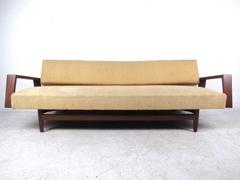 Rob Parry Doublet Sofa for Gelderland, Teak & Fabric, Mid-Century