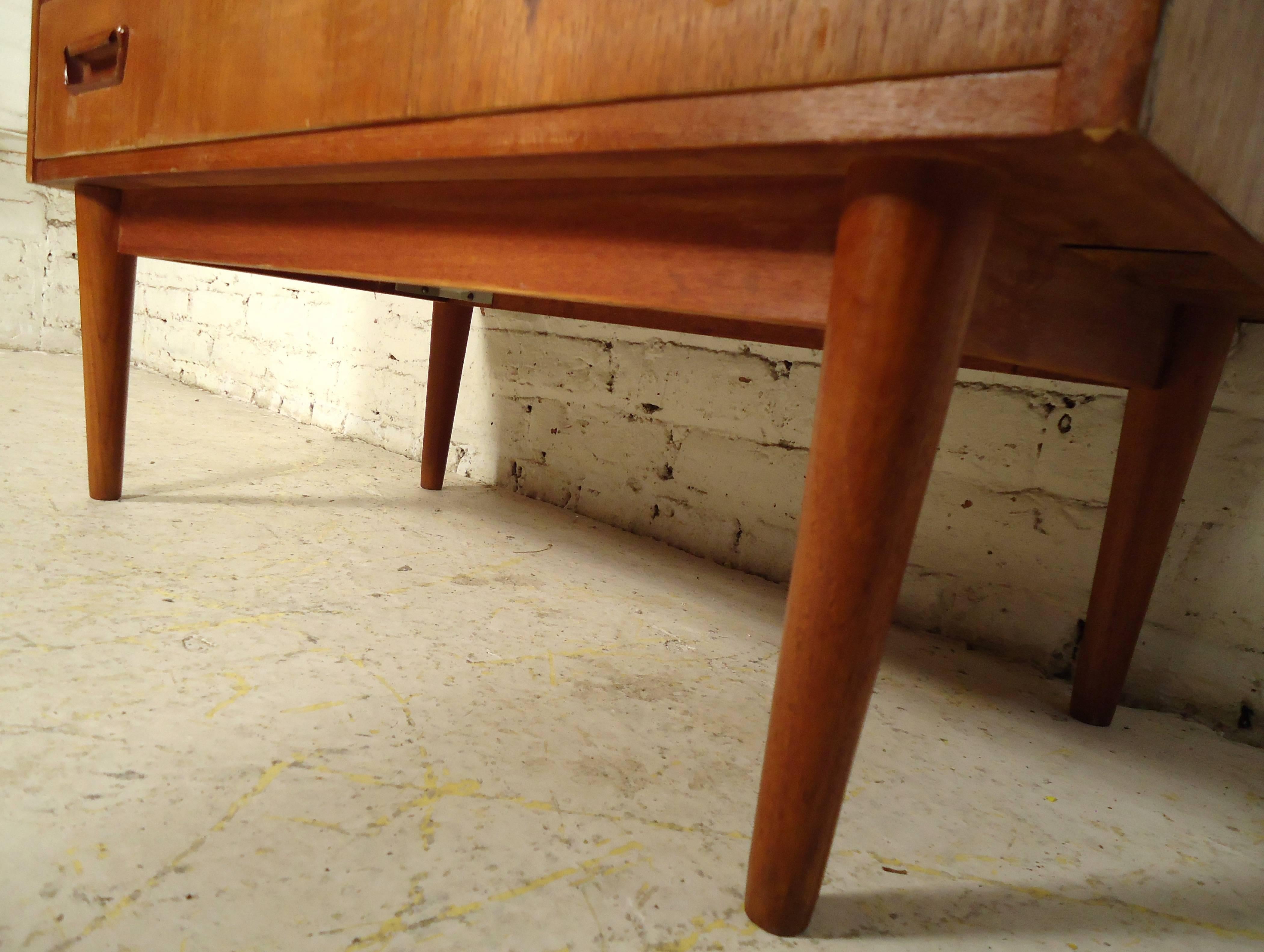 Mid-20th Century Mid-Century Danish Drop Front Secretary