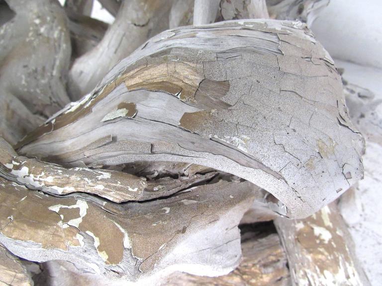 Unique Set of Free Form Vintage Driftwood Tables For Sale