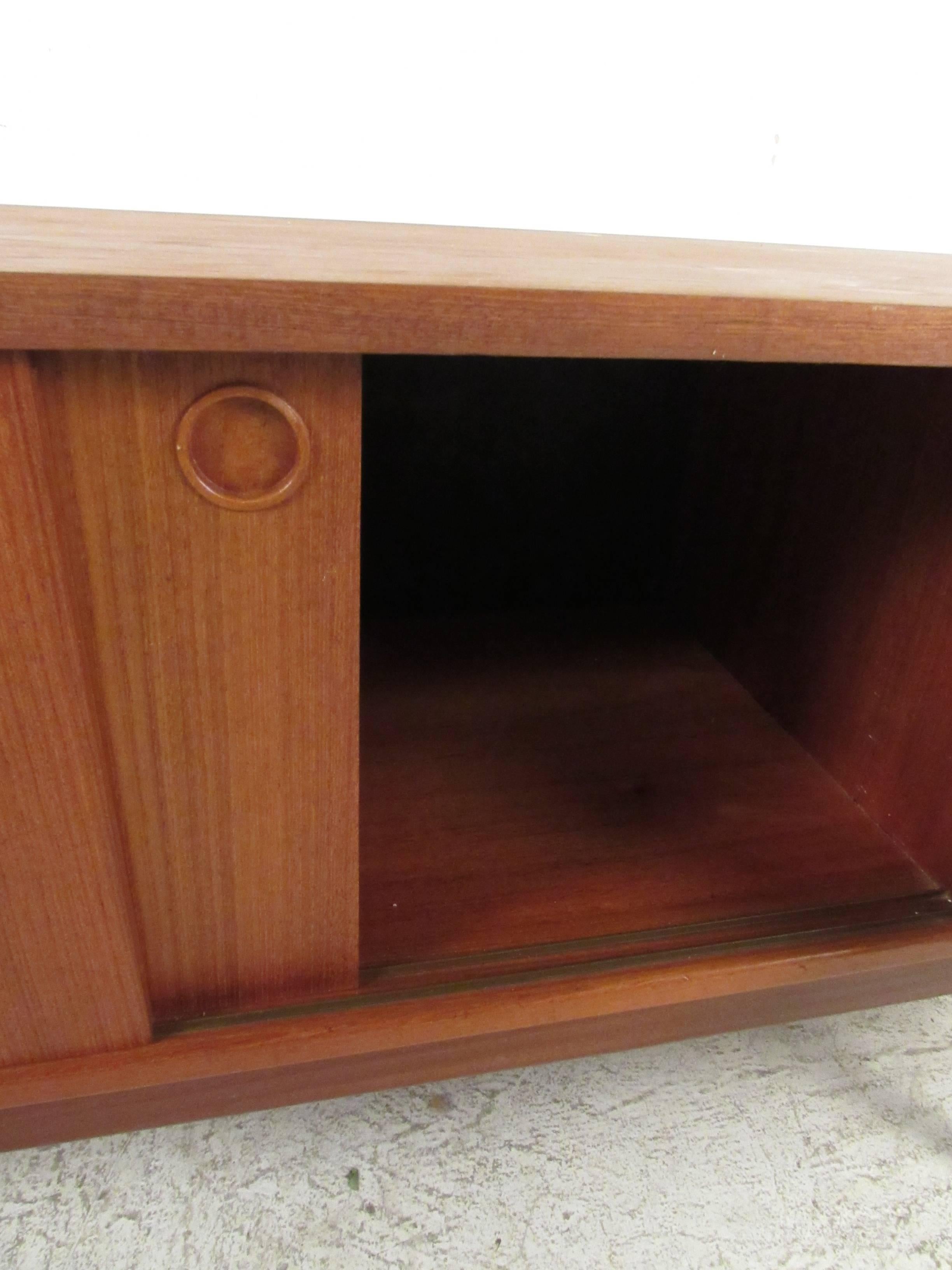 Petite Danish Modern Sideboard, Credenza 1