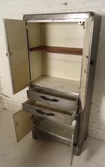 Tall Industrial Metal Cabinet
