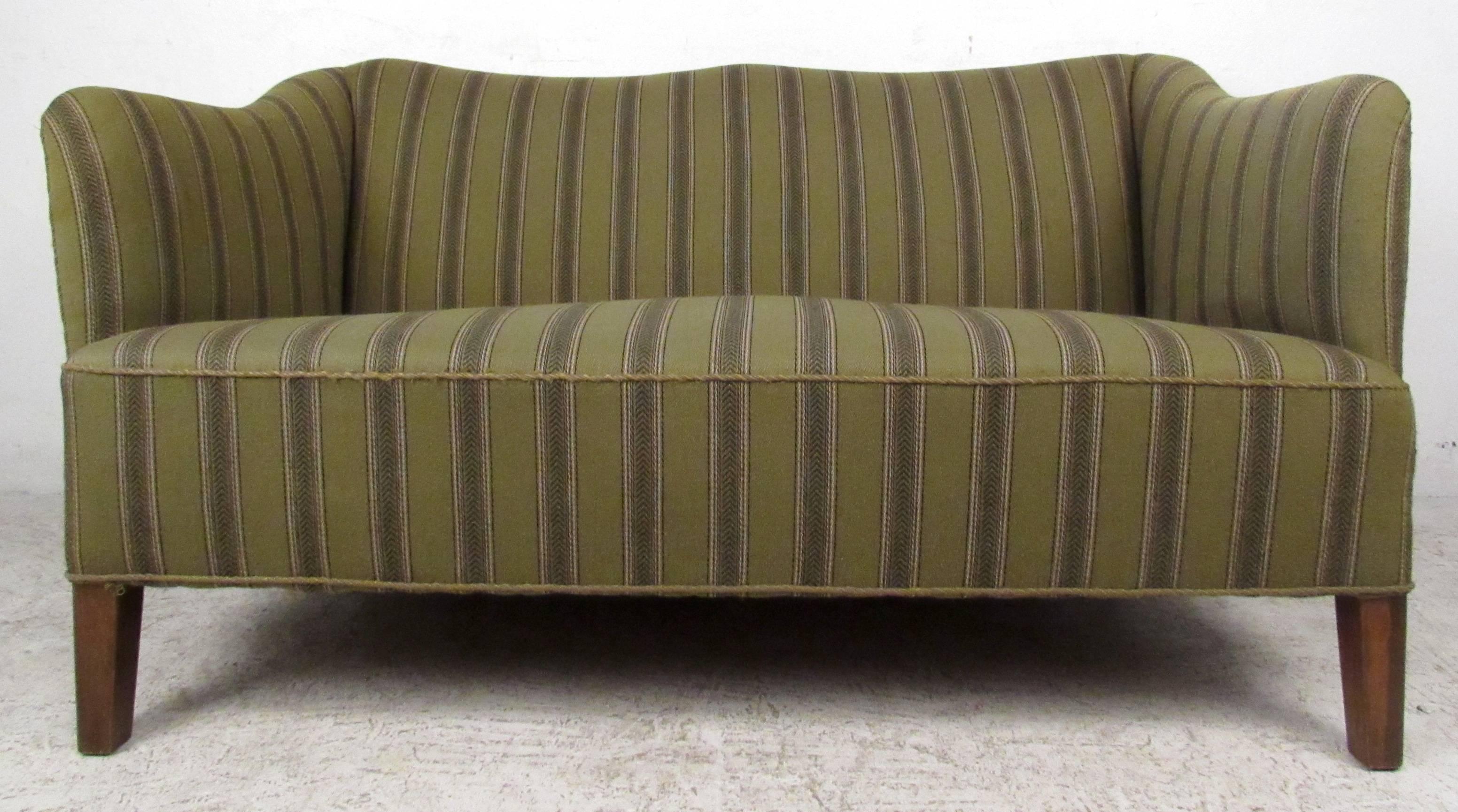 Mid-20th Century Scandinavian Modern Two Seat Sofa