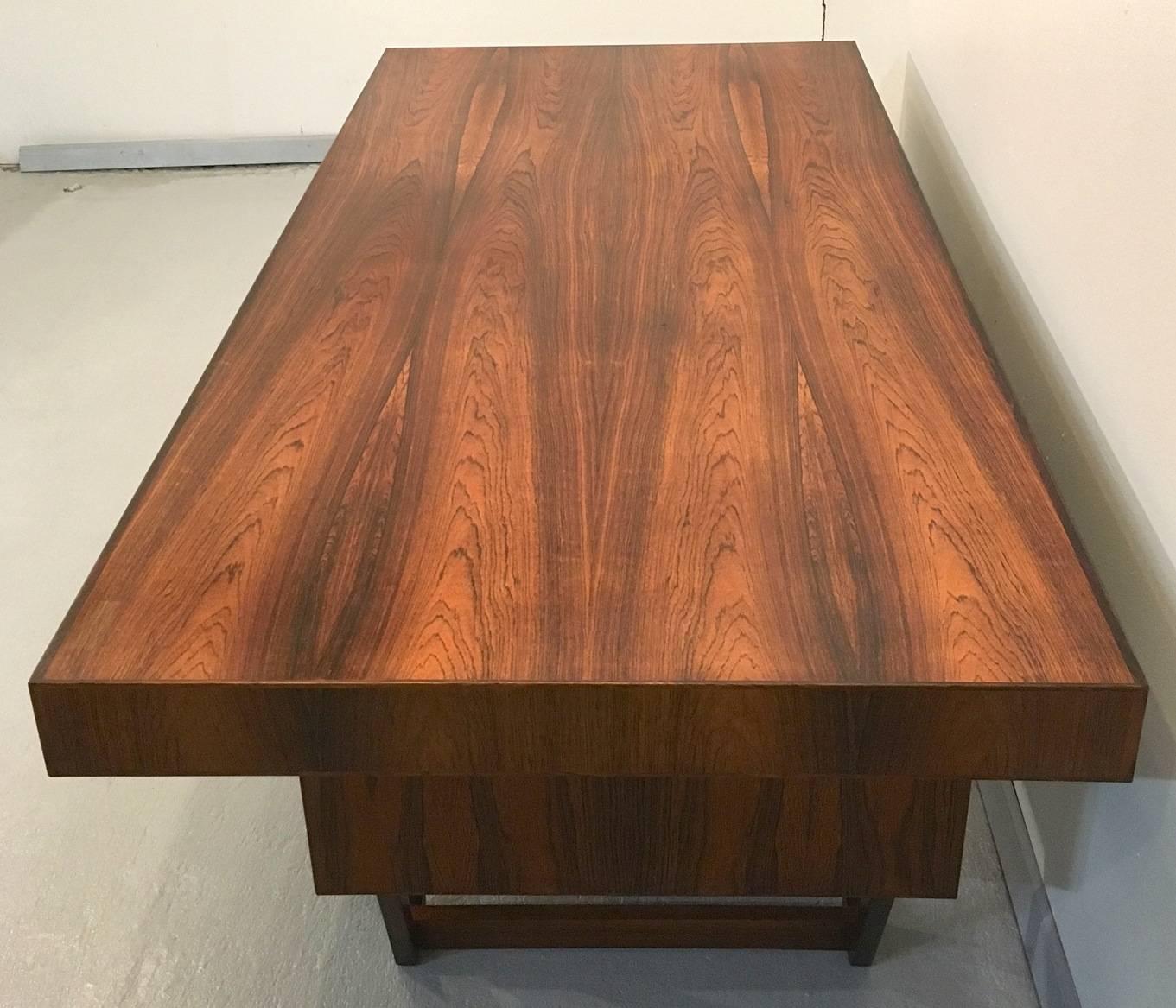 Mid-Century Modern Rare Henry W. Klein Rosewood Desk