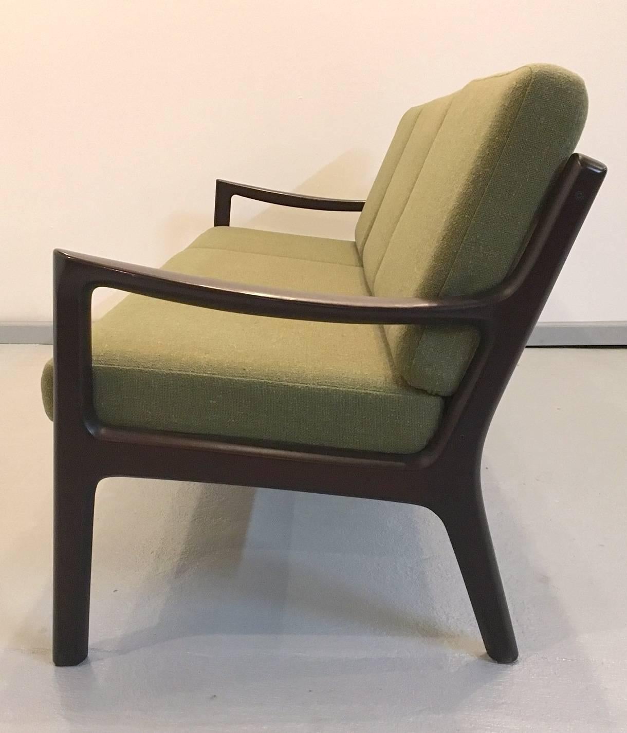 Mid-20th Century Ole Wanscher Designed Sofa and Chairs