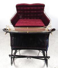 Stylish Vintage Horse Drawn Cutter Sleigh