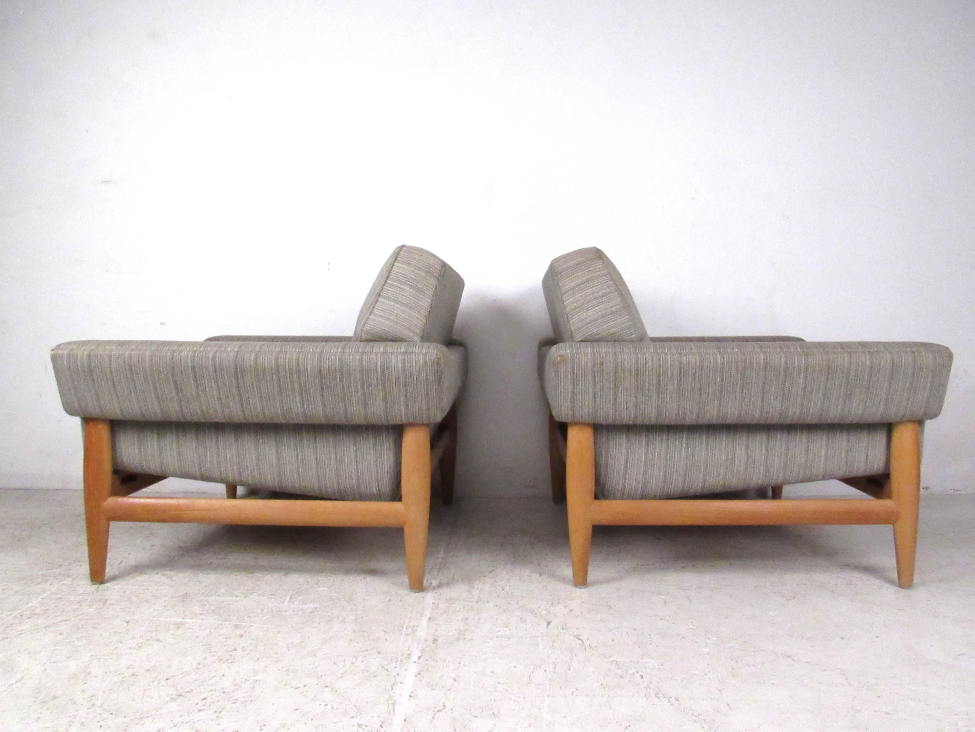 Mid-Century Modern Fauteuils et fauteuils de salon modernes vintage Johannes Andersen pour Trensum en vente