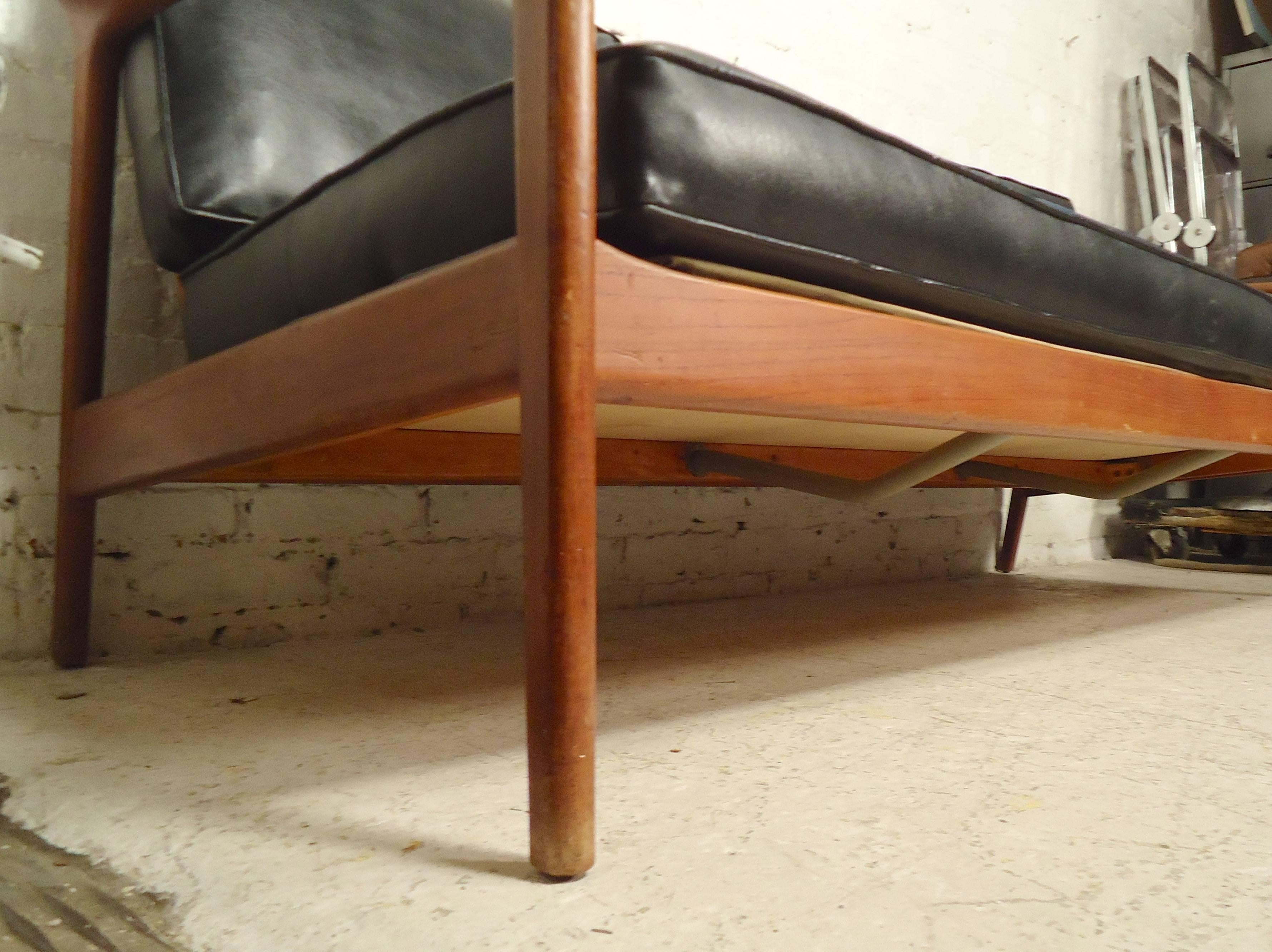teak frame sofa