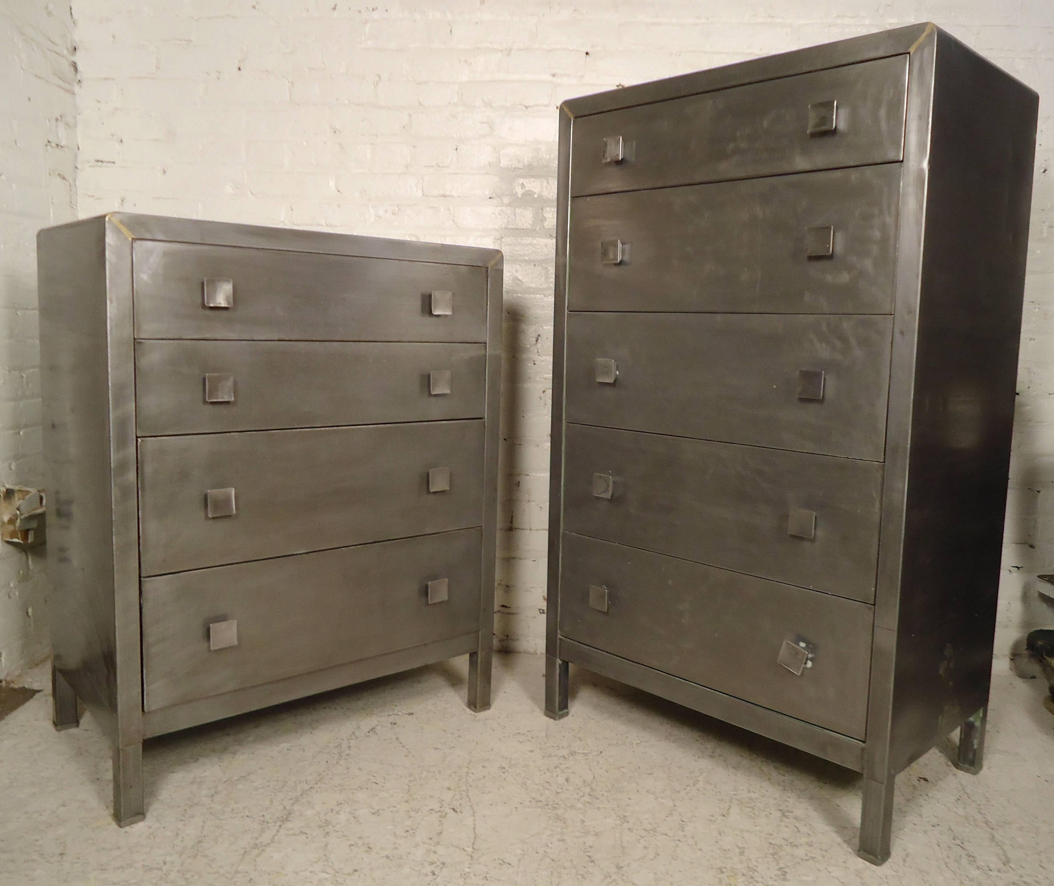 Tall Simmons Dresser Refinished In Distressed Condition In Brooklyn, NY