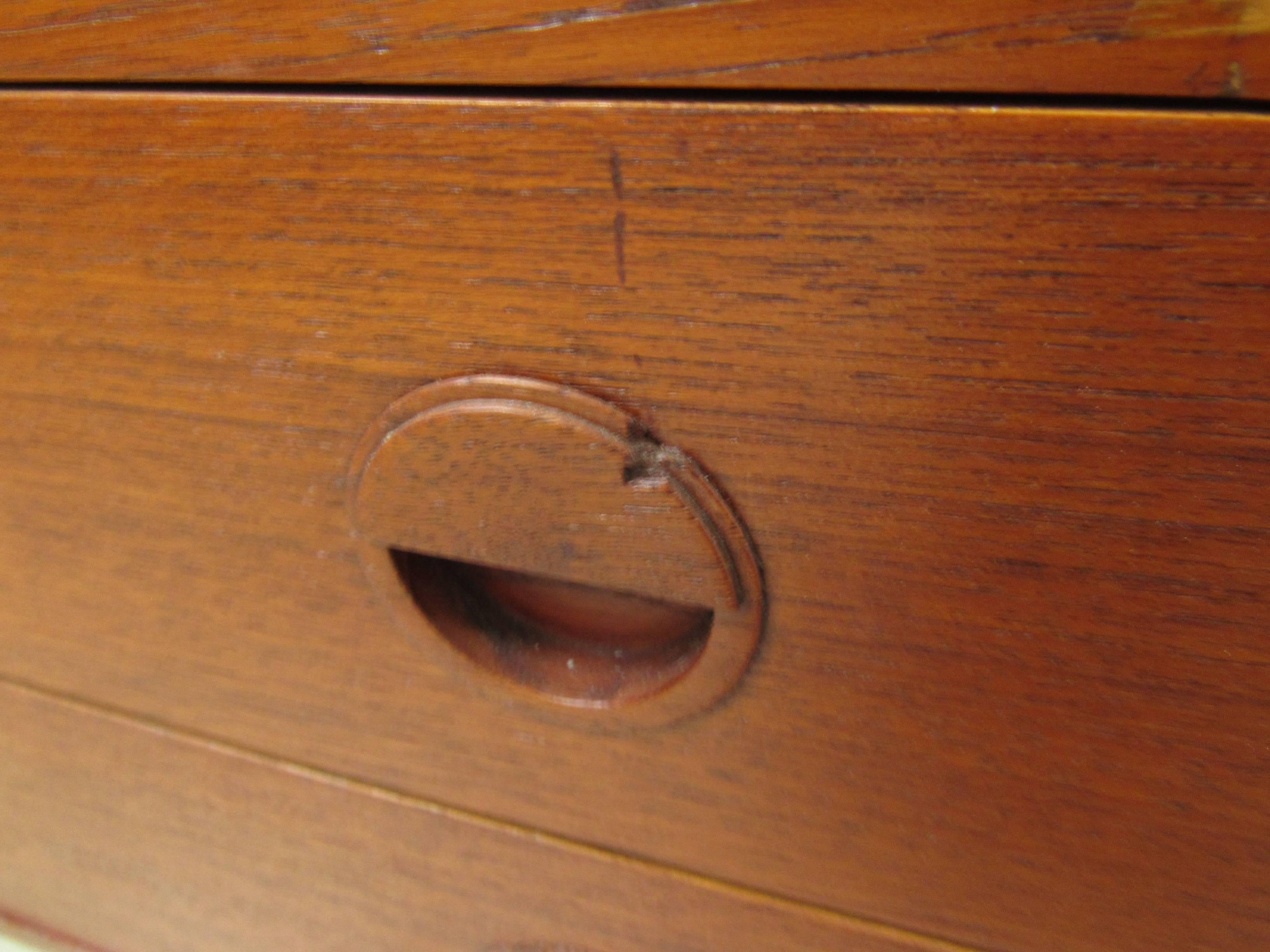 Mid-20th Century Large Teak Wall Unit, Poul Cadovious Style