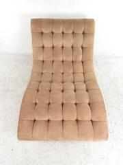Mid-Century Modern Tufted Chaise Lounge, In The Style of Adrian Pearsall