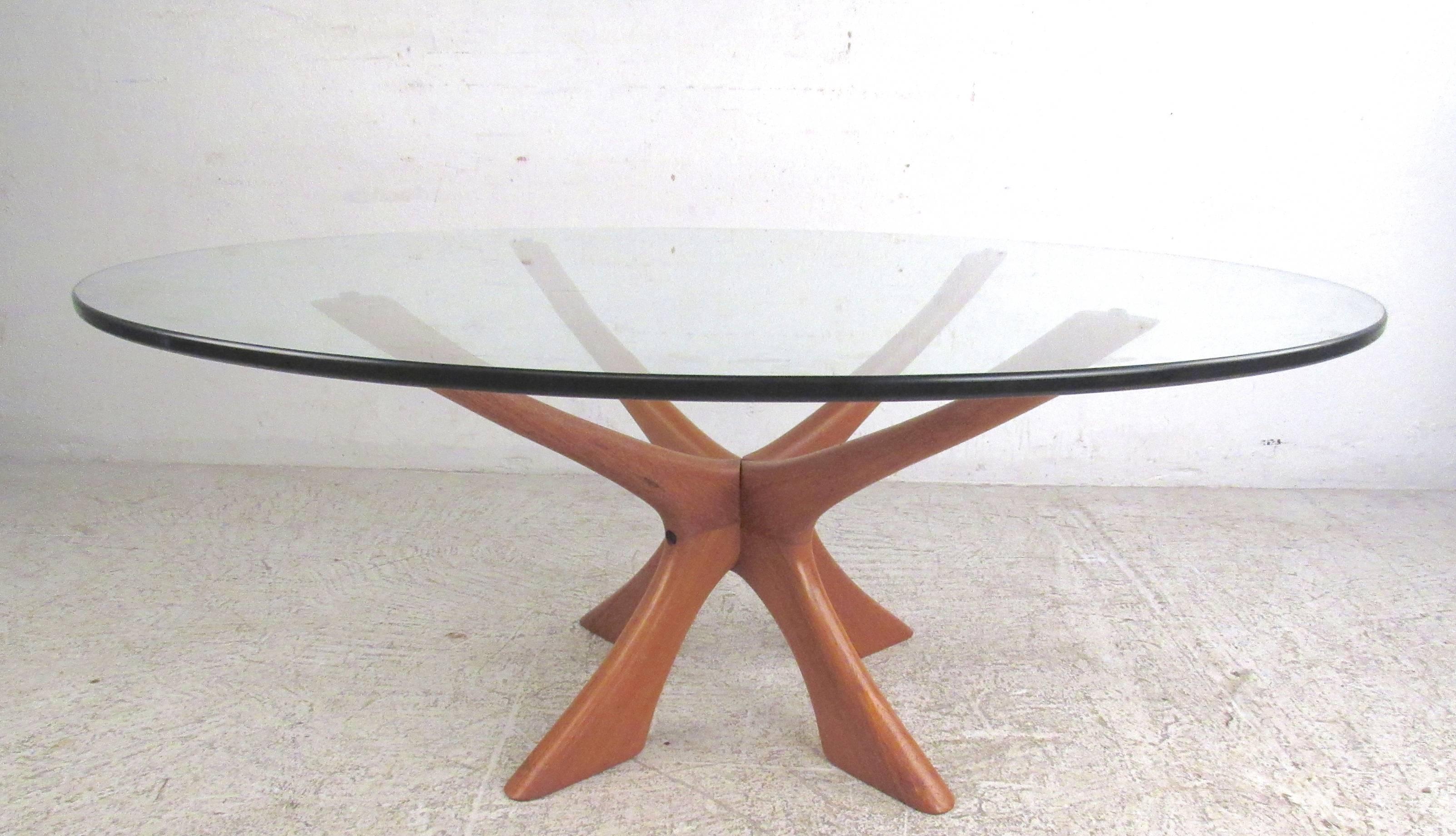 Danish Illum Wikkelsø Scandinavian Modern Coffee Table For Sale