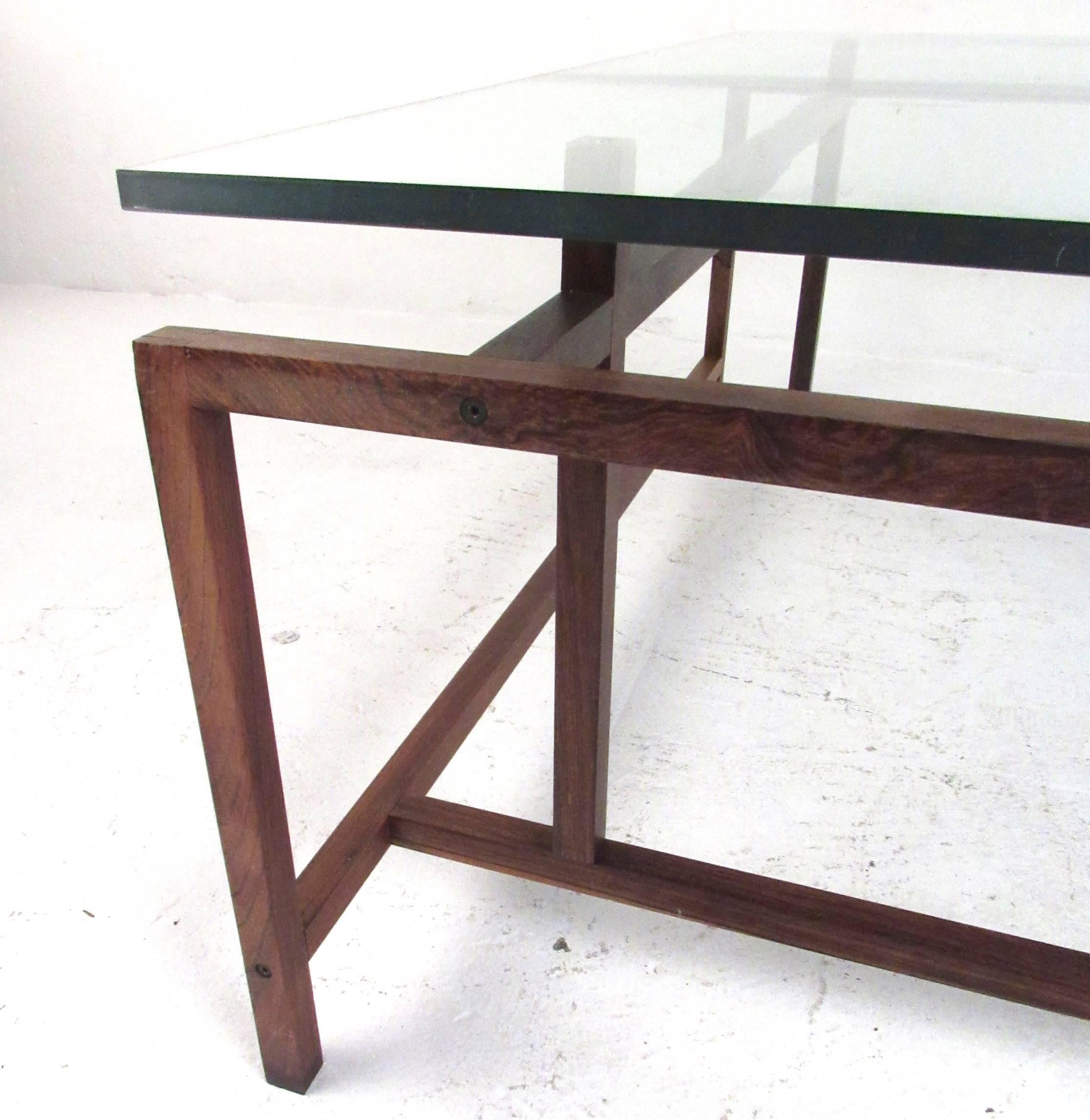 Mid-20th Century Mid-Century Modern Henning Norgaard Rosewood Coffee Table 
