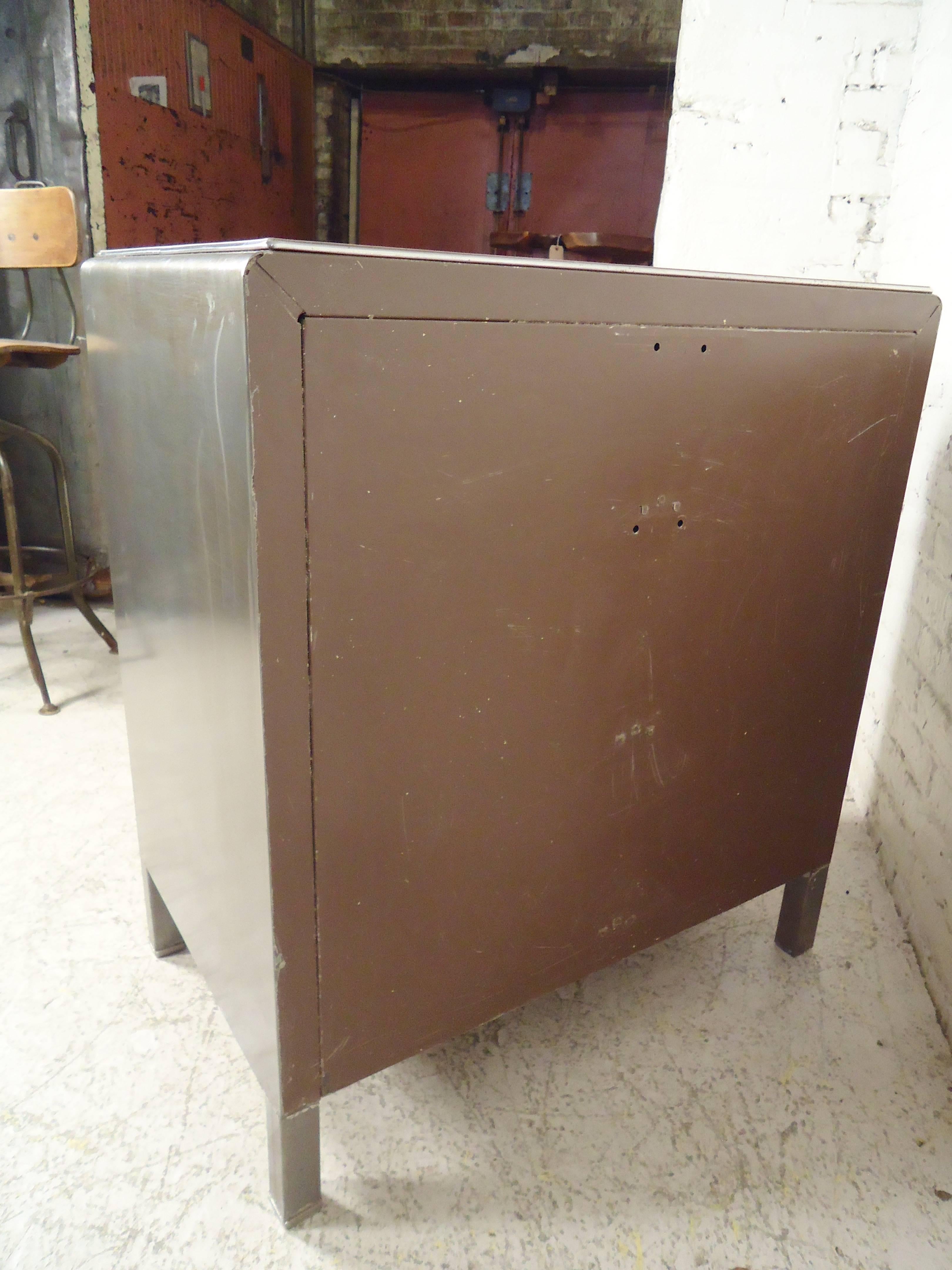 Mid-20th Century Metal Dresser by Simmons Furniture
