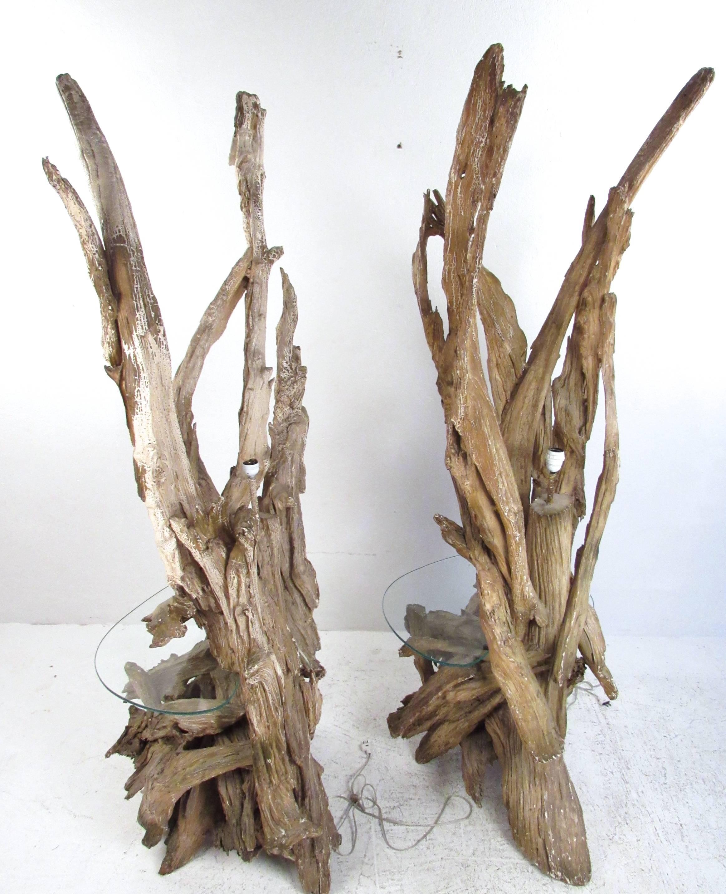 driftwood floor lamps uk