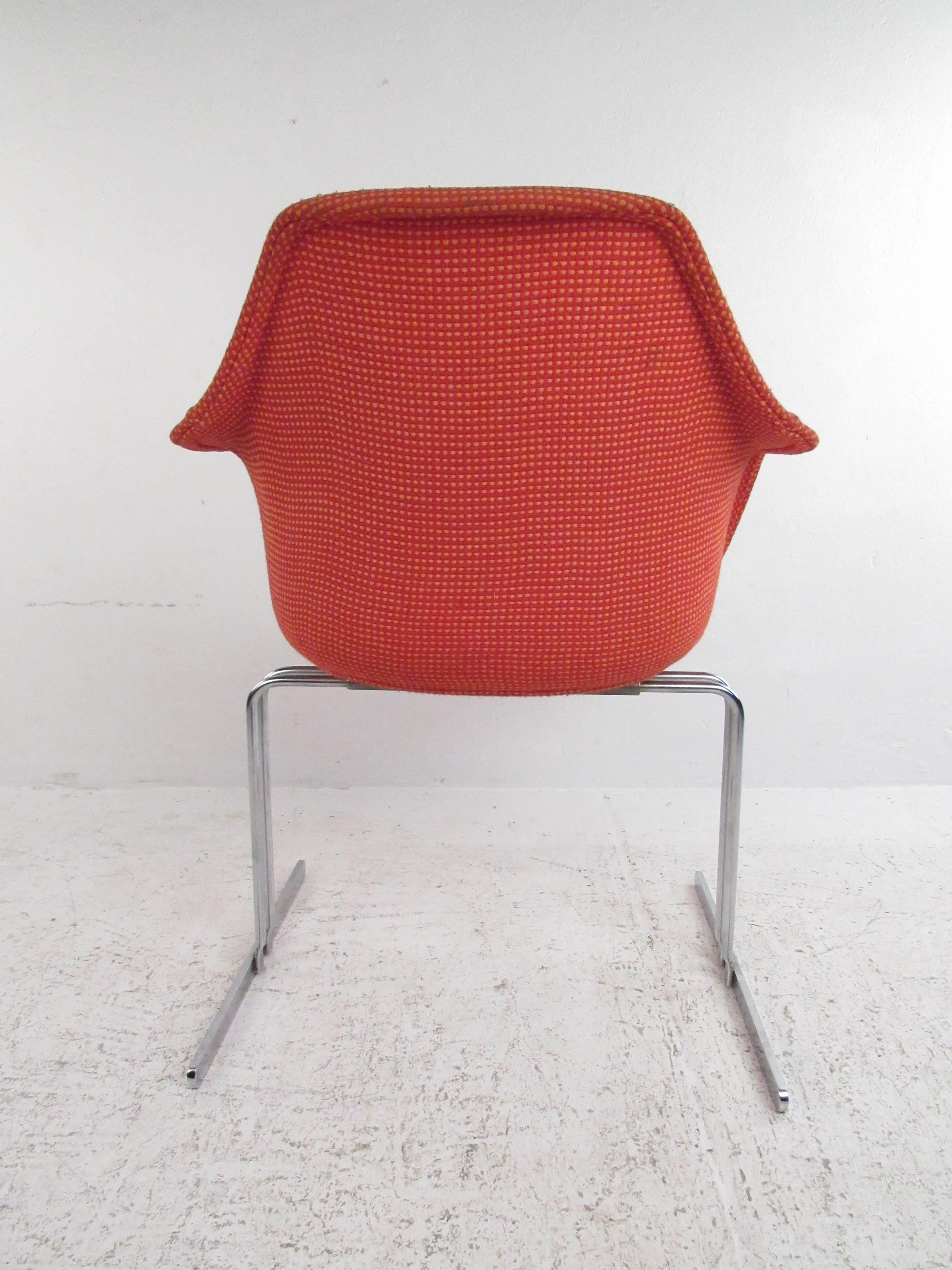 Ensemble de chaises de conférence vintage de style Knoll Bon état - En vente à Brooklyn, NY