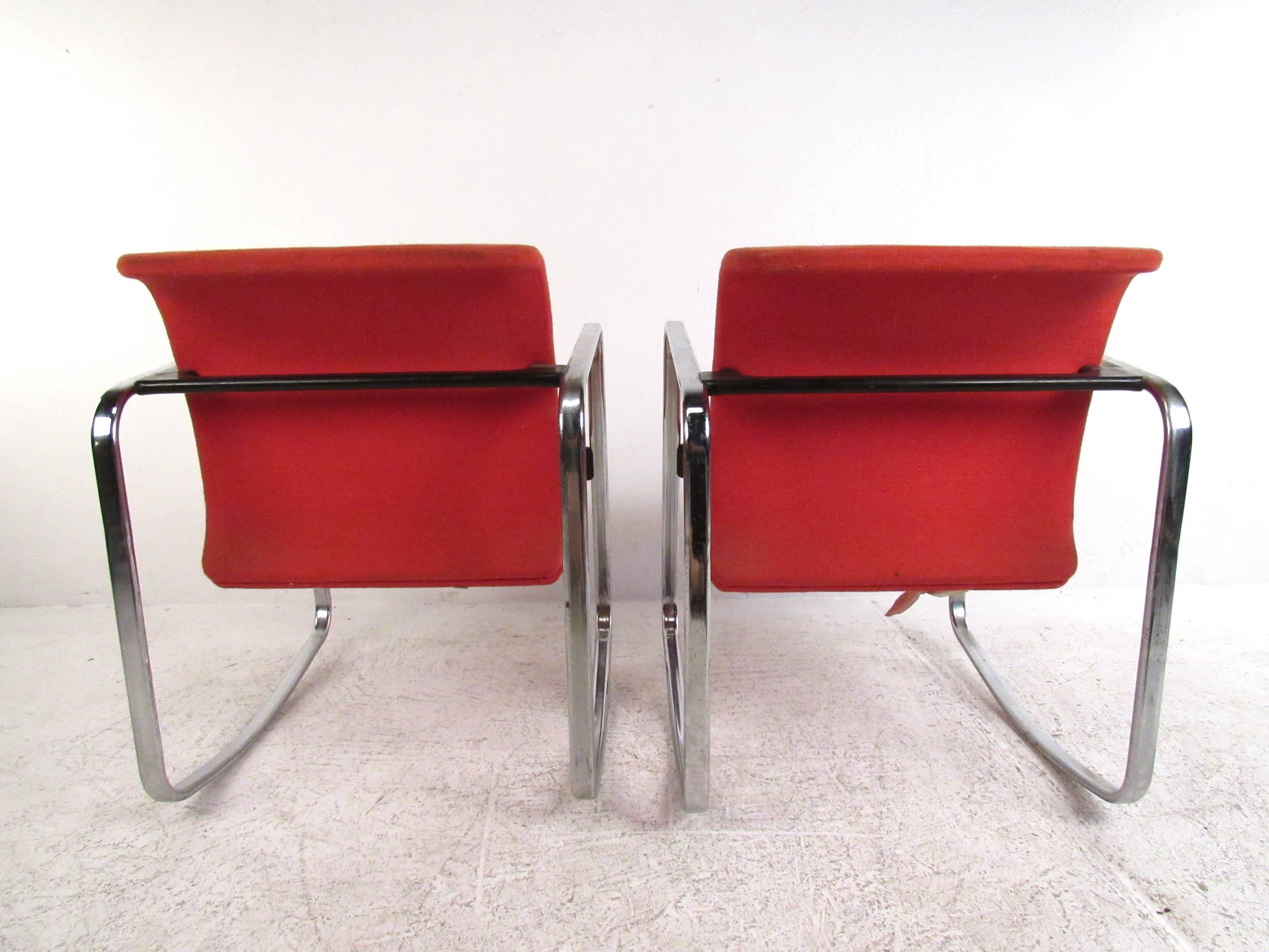Mid-Century Modern Paire de rares chaises à bascule Herman Miller par Peter Protzmann en vente