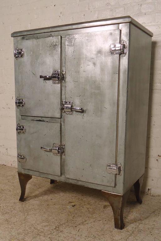 Rare Ice Box, Refinished at 1stDibs