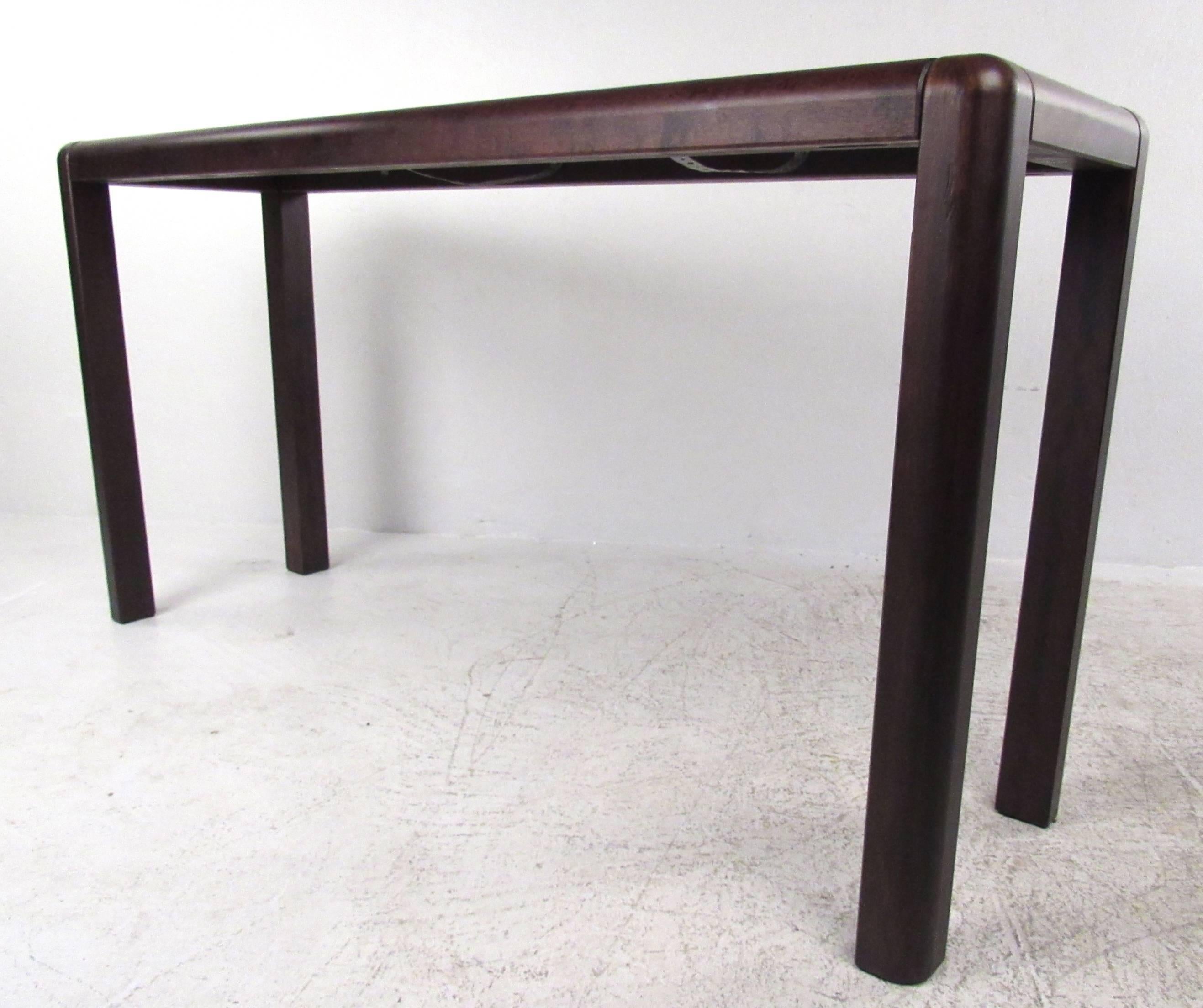 20th Century Mid-Century Style Marble-Top Console Table For Sale