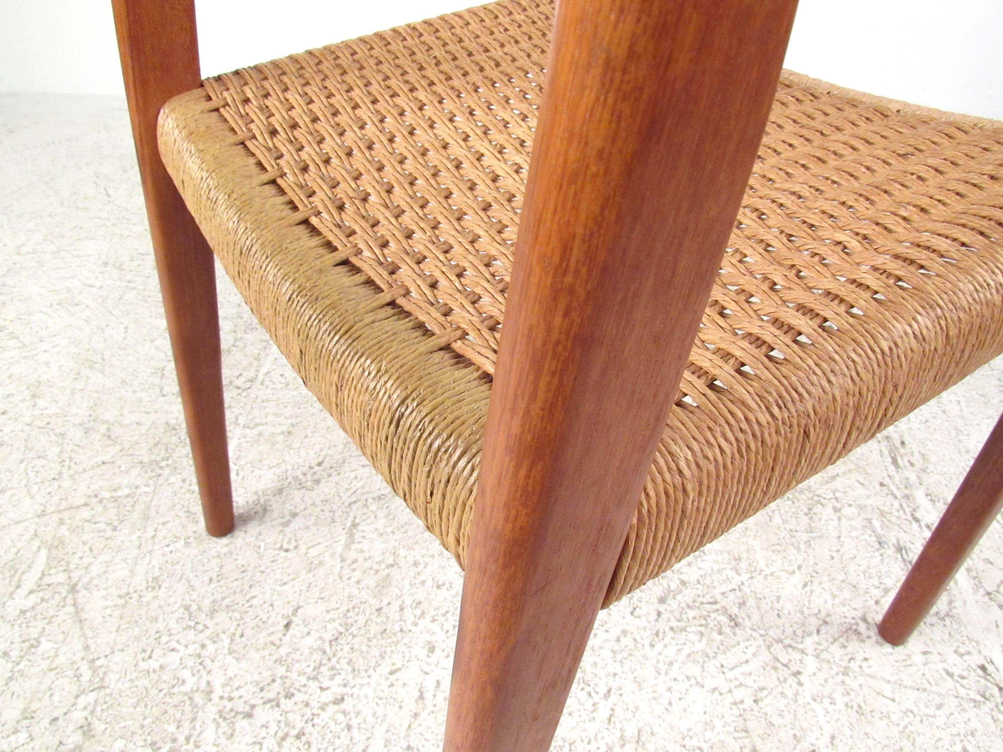 Mid-20th Century Niels Otto Moller Model 71 Teak Dining Chairs