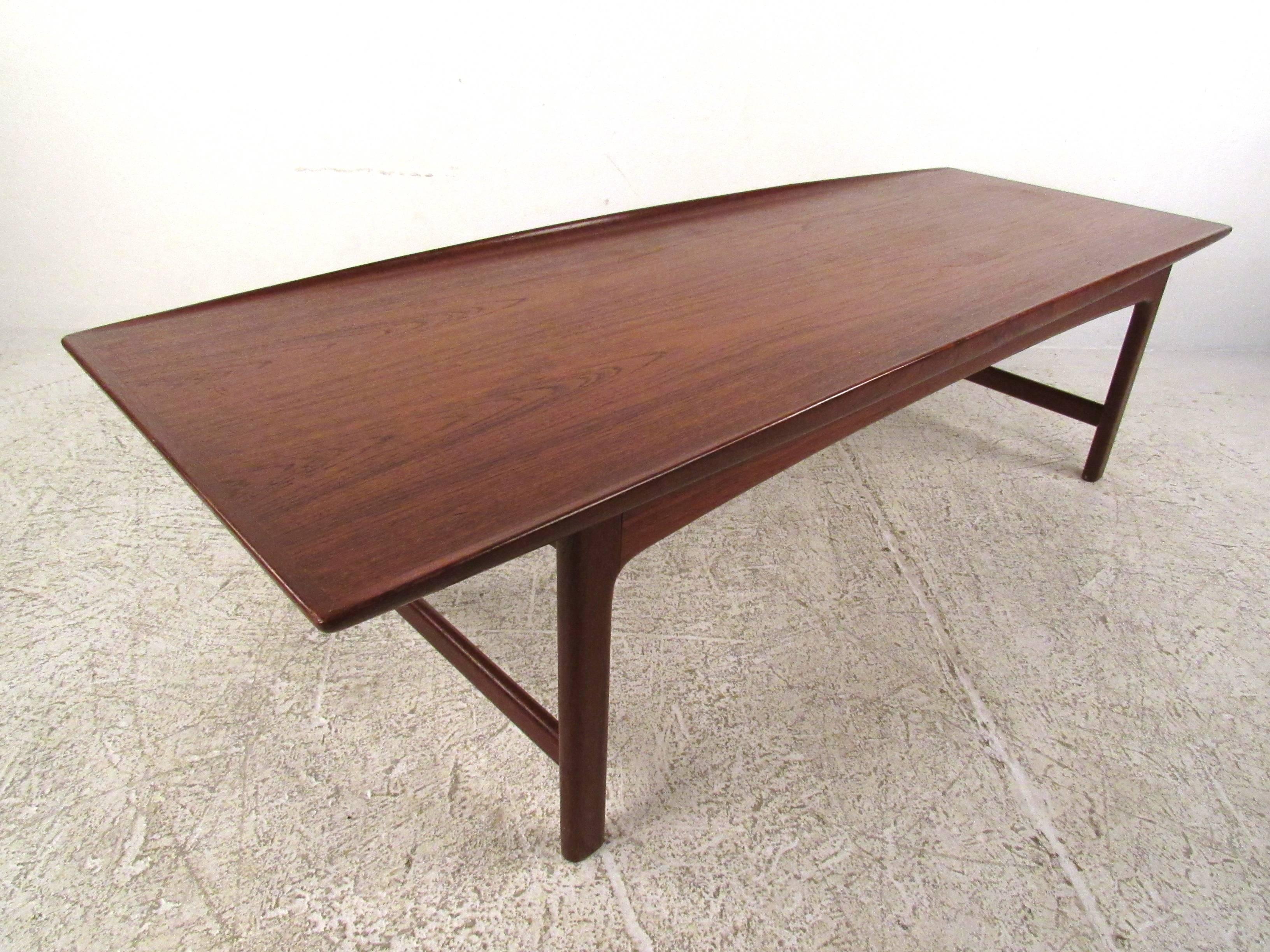 Mid-Century Modern Mid-Century Danish Modern Teak Coffee Table by DUX
