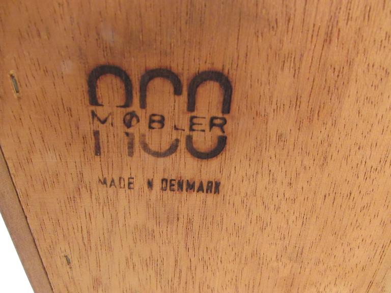 Danish Modern Teak Bookshelf Topper by Gunni Omann for Axel