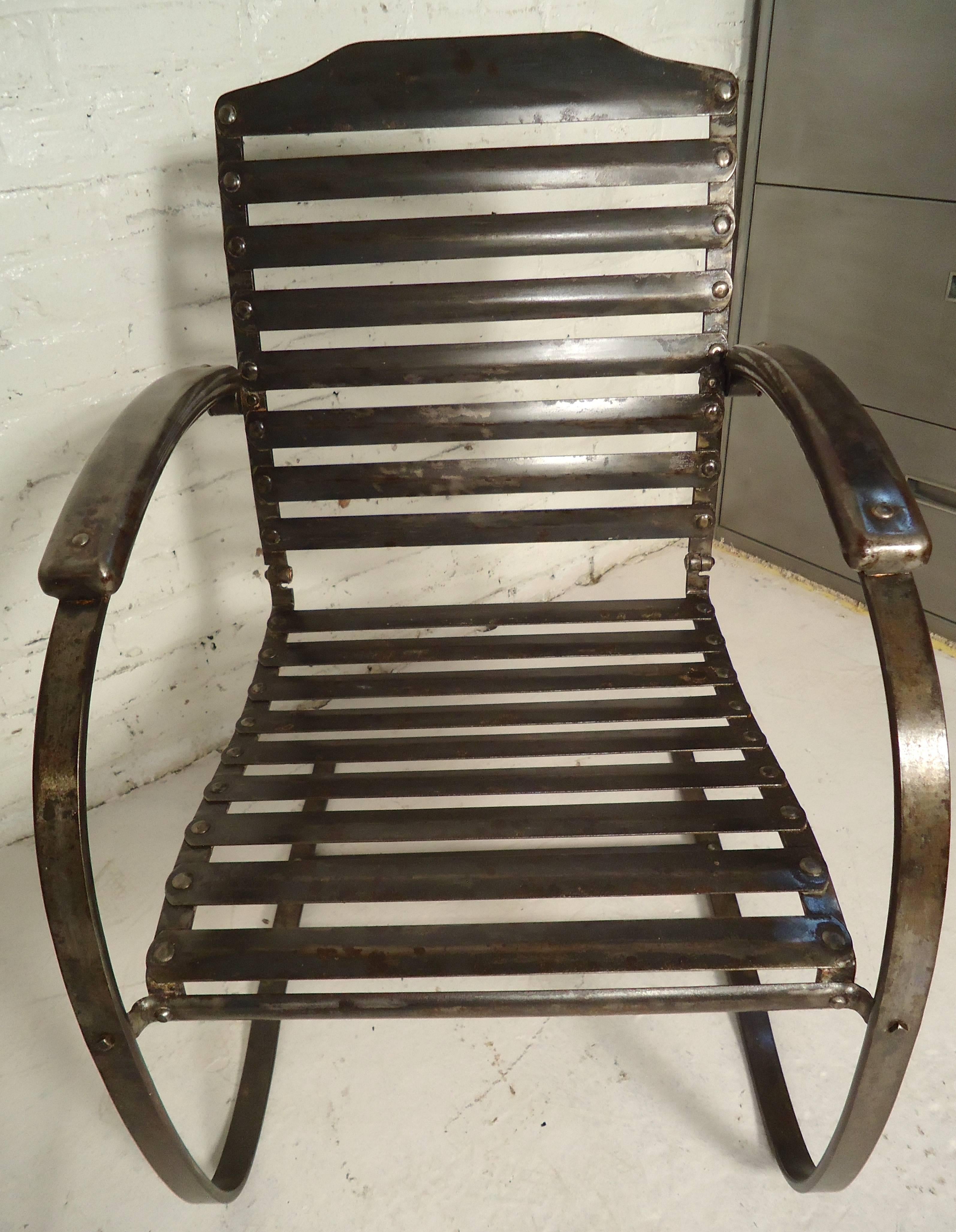 vintage metal chairs for sale
