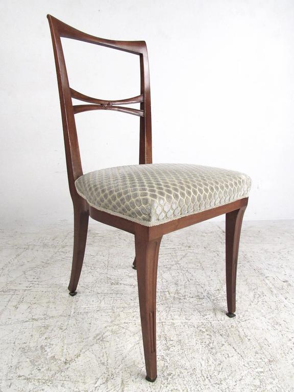 Italian Modern Dining Chairs after Gio Ponti For Sale at 1stDibs