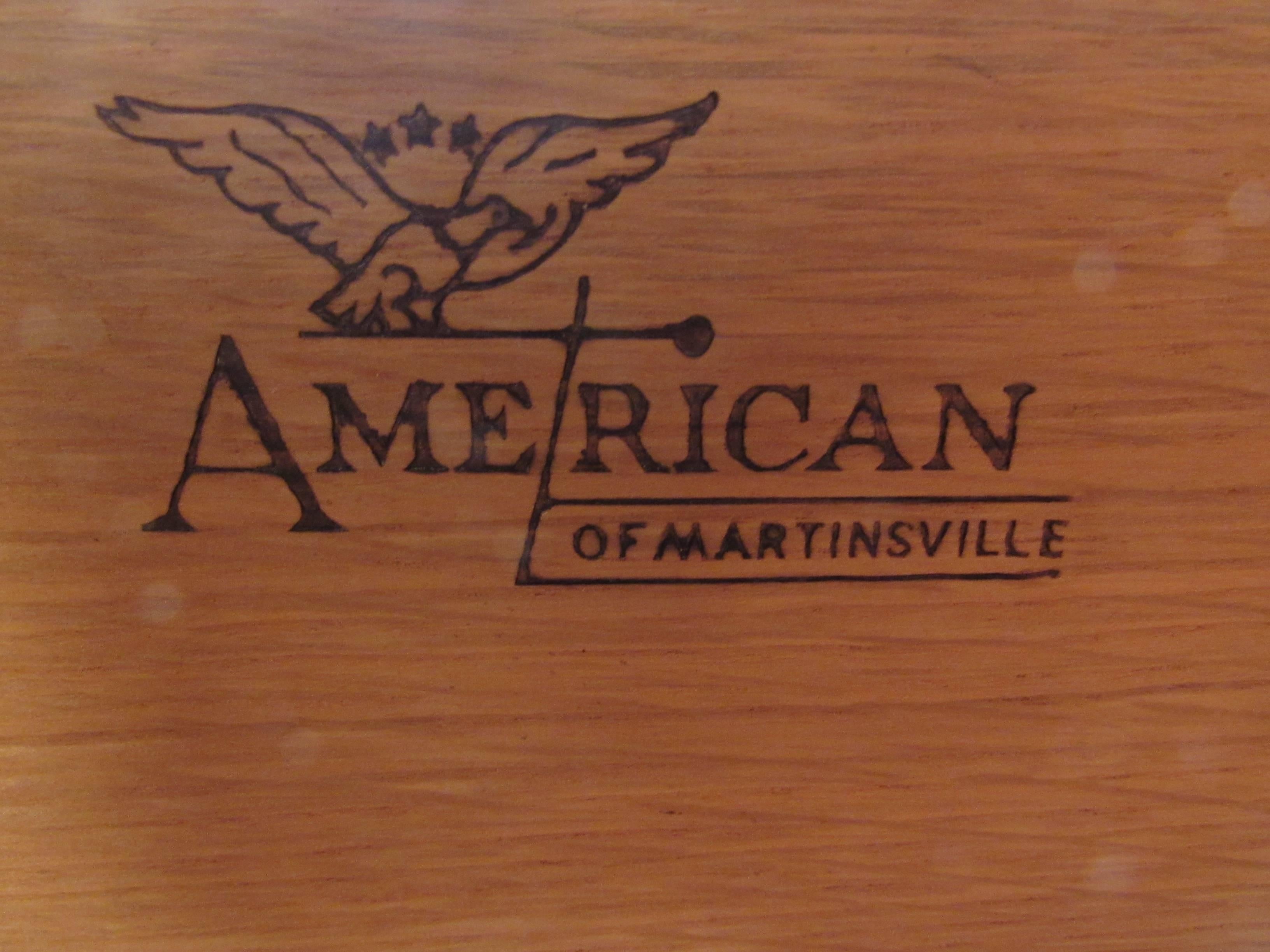 mid century american of martinsville