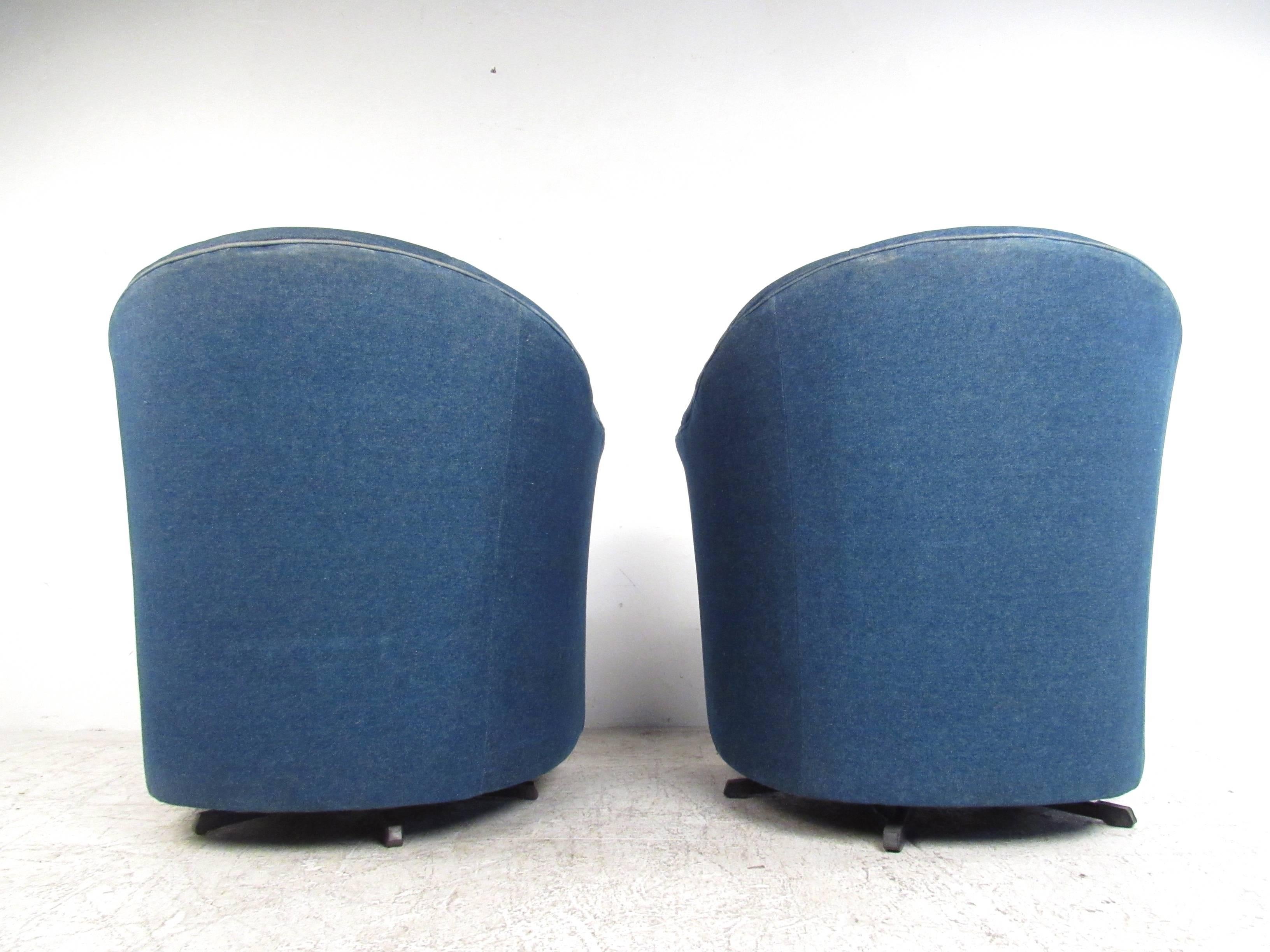 denim chairs