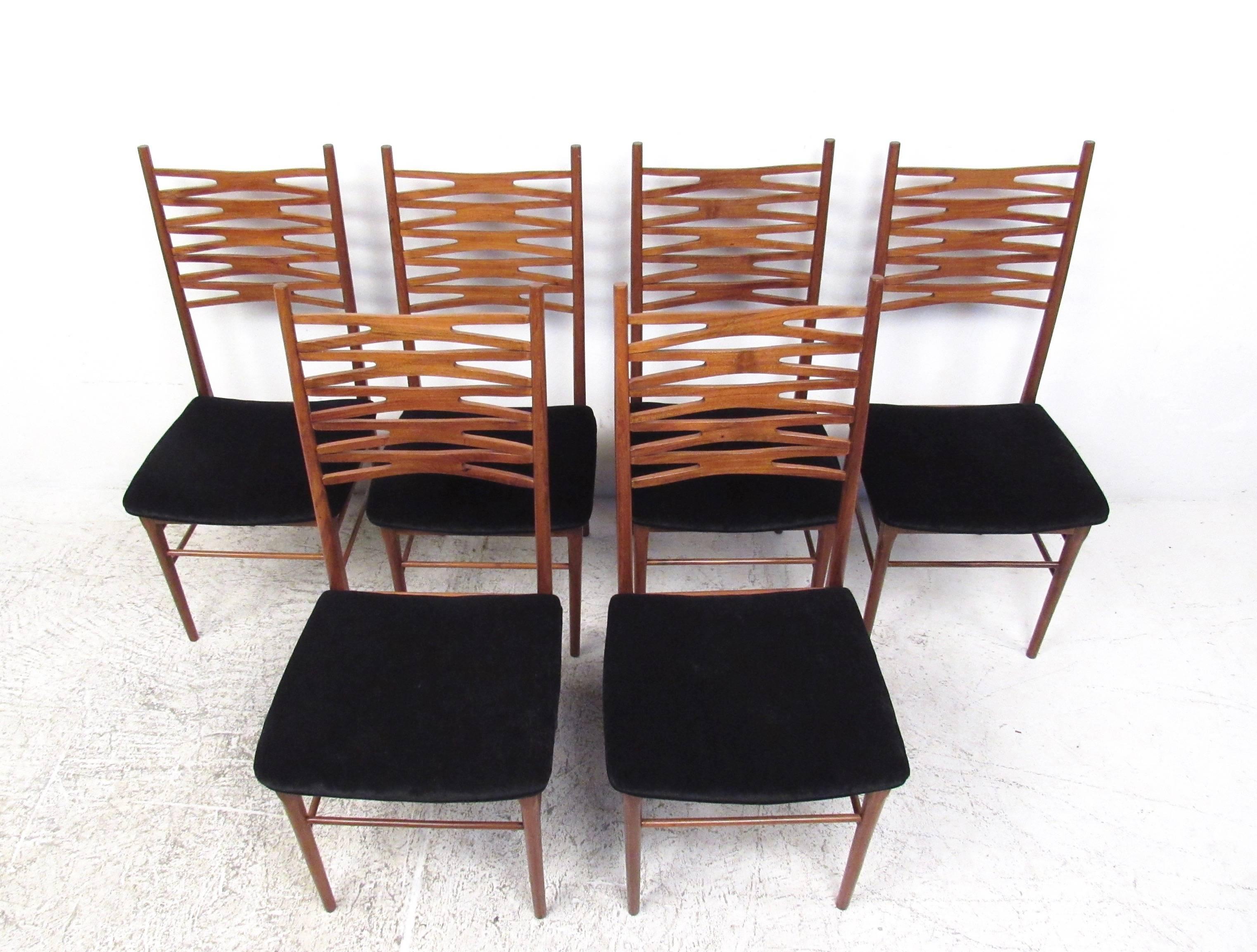 Mid-20th Century Set of Mid-Century Danish Modern Teak Dining Chairs after Johannes Andersen