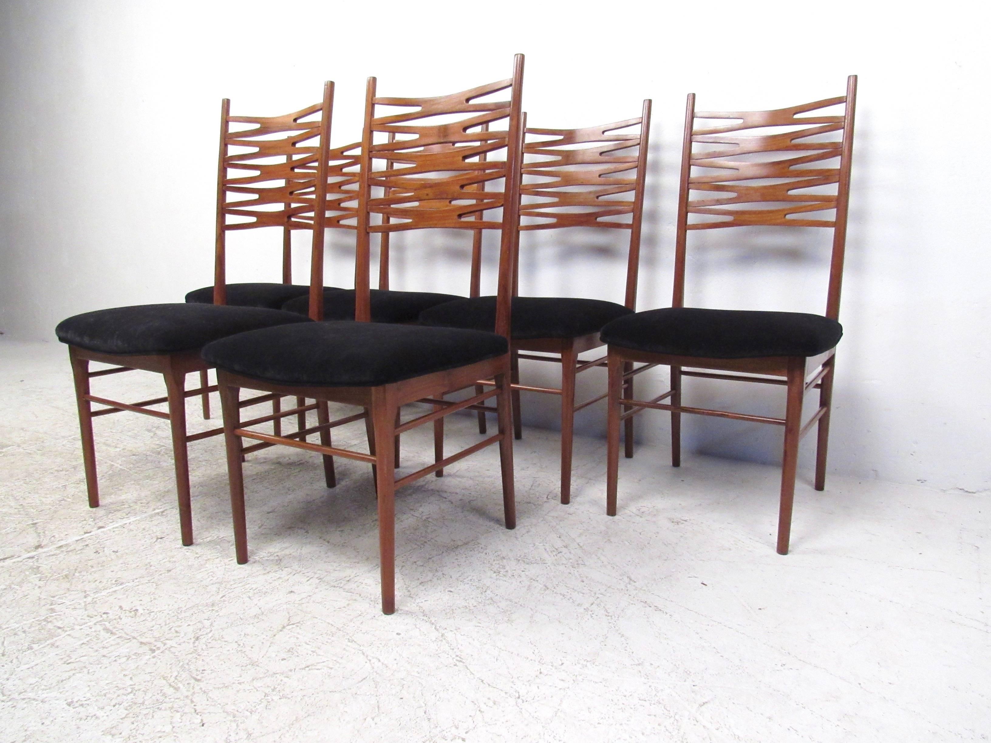Mid-Century Modern Set of Mid-Century Danish Modern Teak Dining Chairs after Johannes Andersen