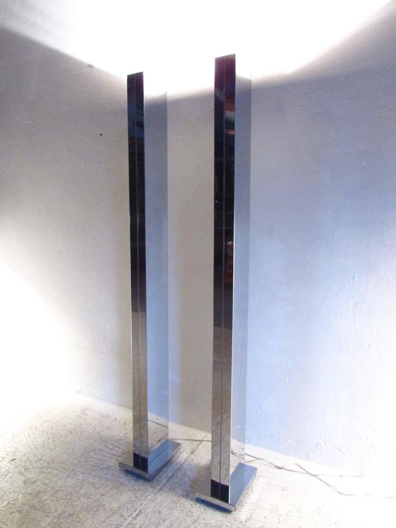 Chrome Torchiere Skyscraper Floor Lamps torchiere floor lamps with dimmer