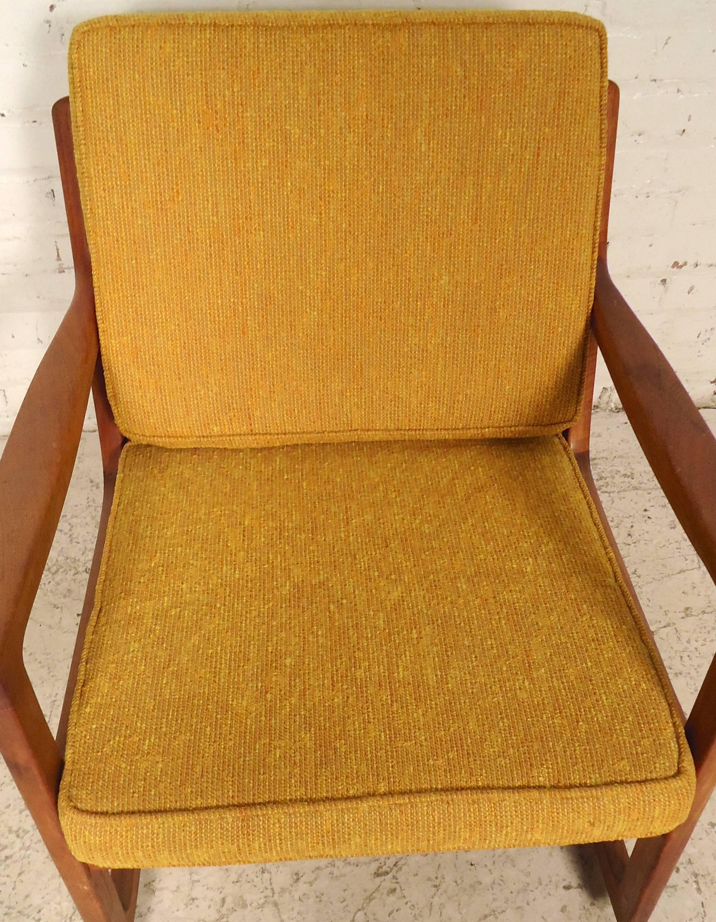 Mid-20th Century Ole Wanscher Designed Mid-Century Rocking Chair