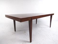 Mesa baja moderna danesa de palisandro de Severin Hansen