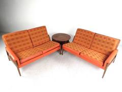 Mid-Century Modern Corner Sofa