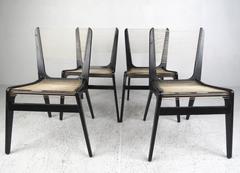 Jacques Guillon Cord Chairs