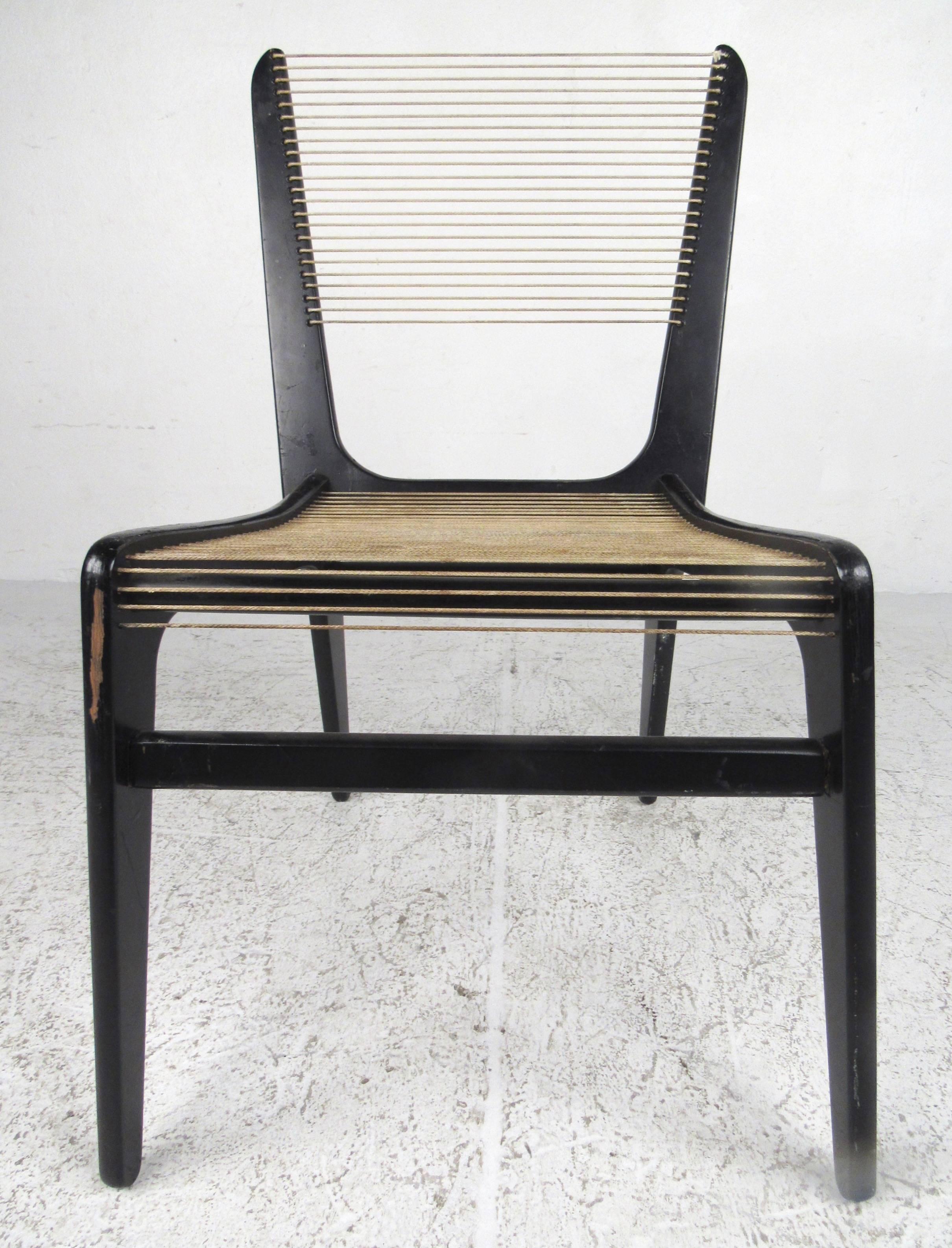 vintage string chair