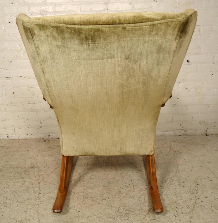 Parker Knoll Wingback Rocking Chair For Sale at 1stDibs parker knoll