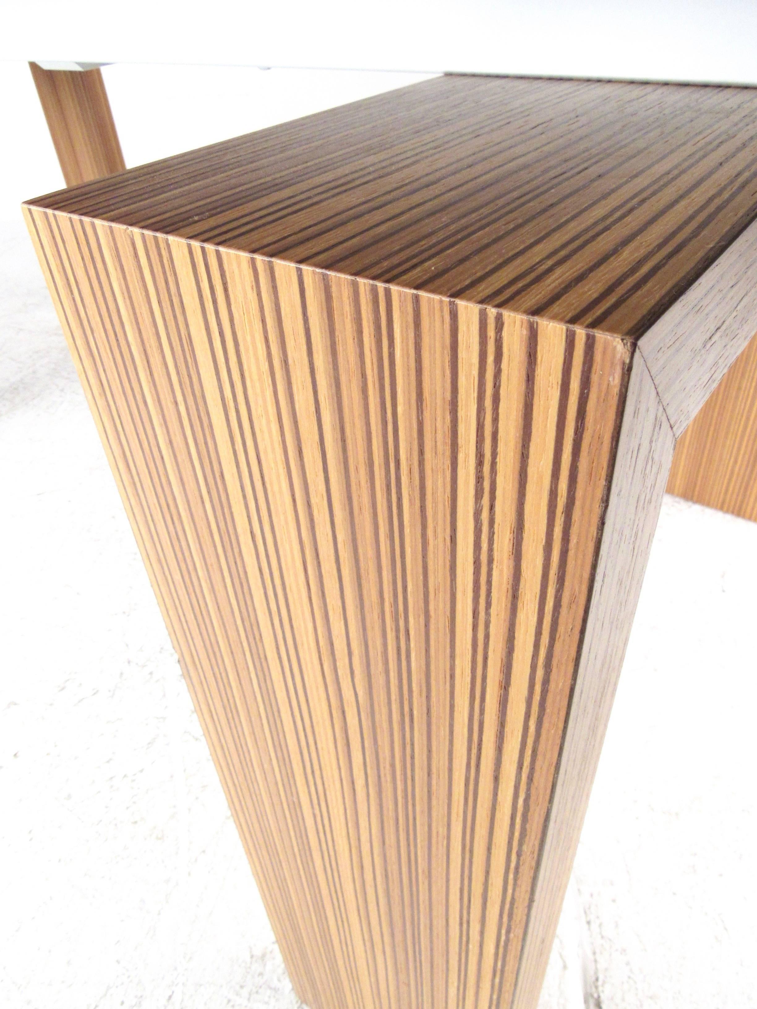 Glass Tonin Casa Extendible Dining Table