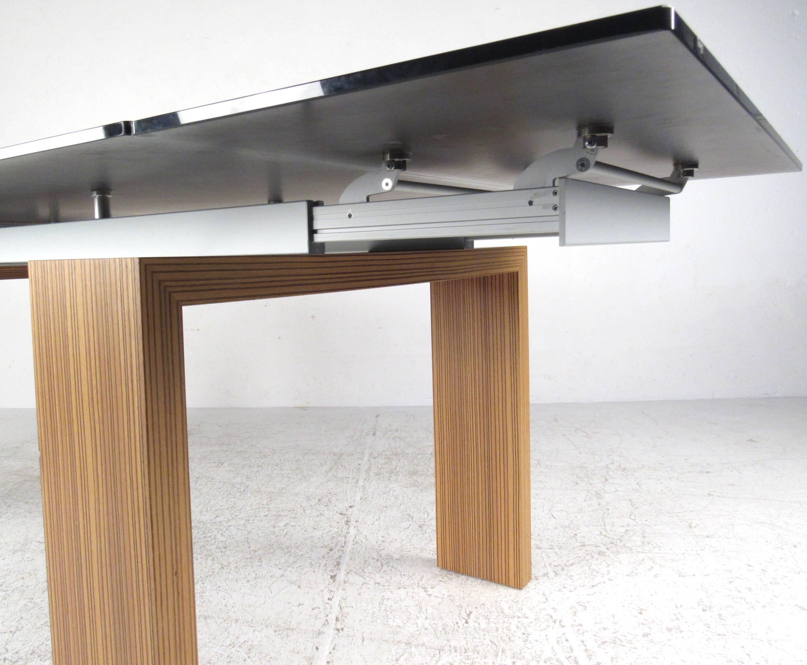 Italian Tonin Casa Extendible Dining Table